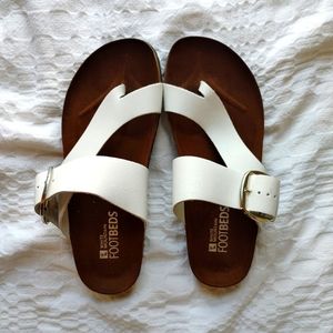 White Sandals